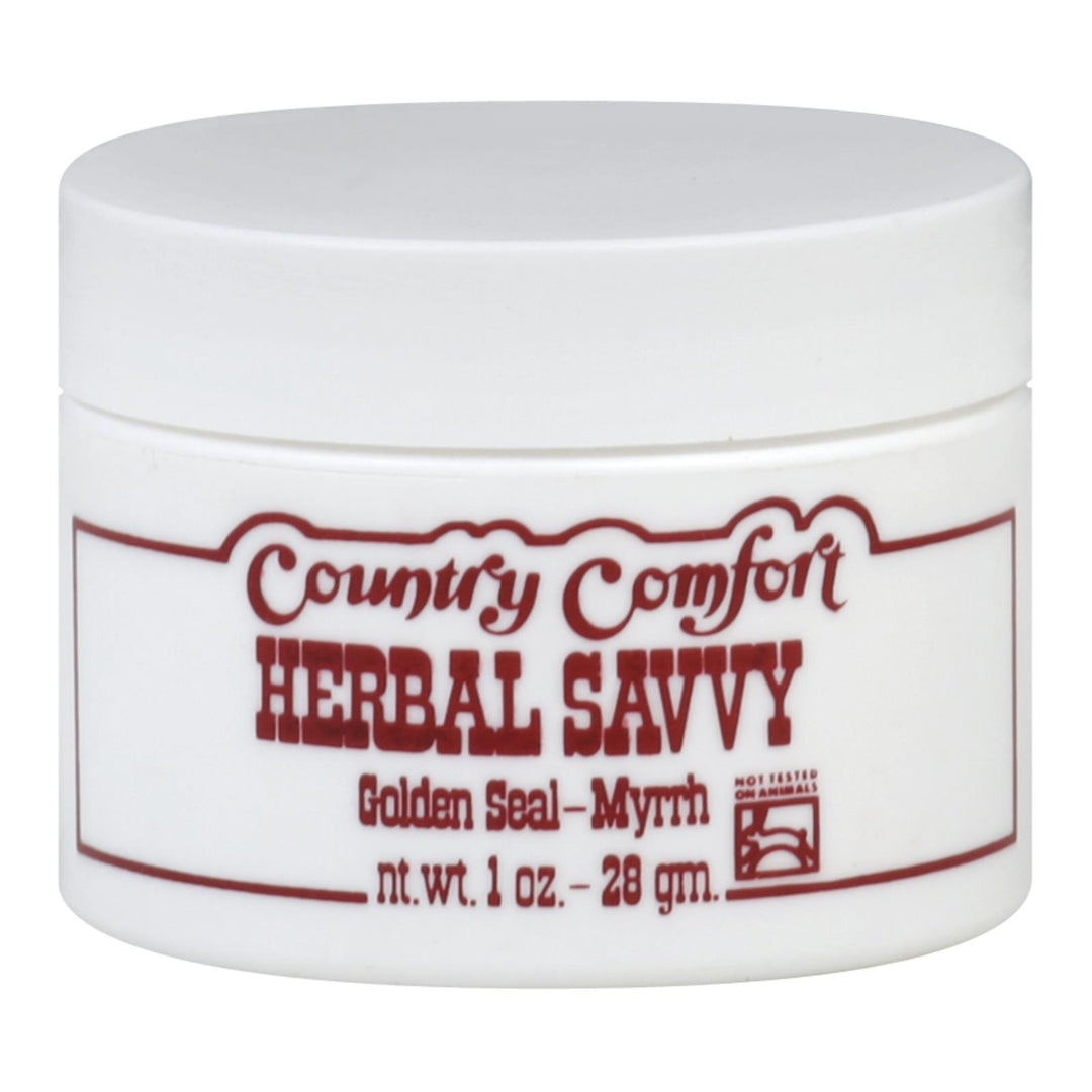 Country Comfort Herbal Savvy Golden Seal-myrrh - 1 Oz - Maras Green